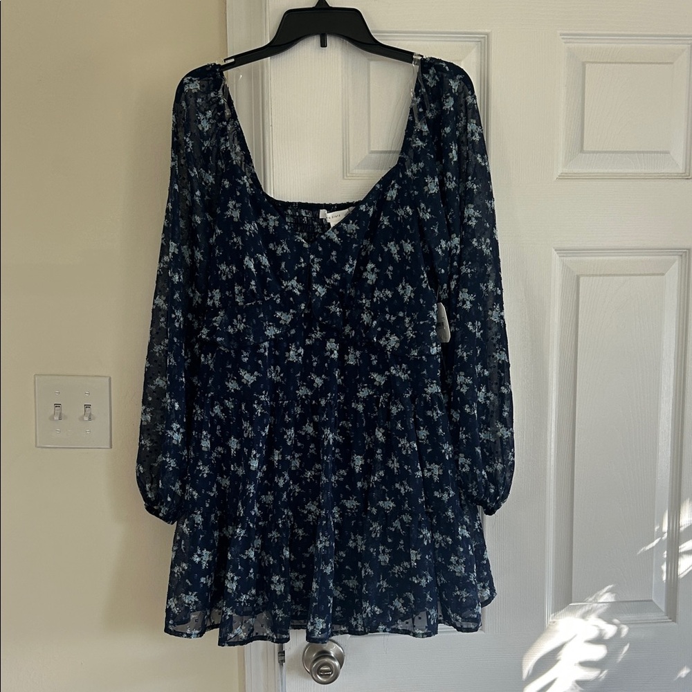 alter’d state size xl floral mini dress